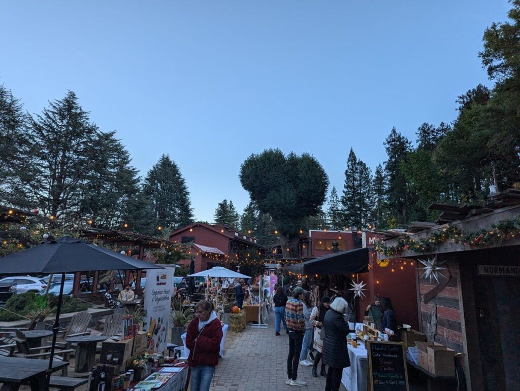 Mill Valley Lumbar Yard Makers Market