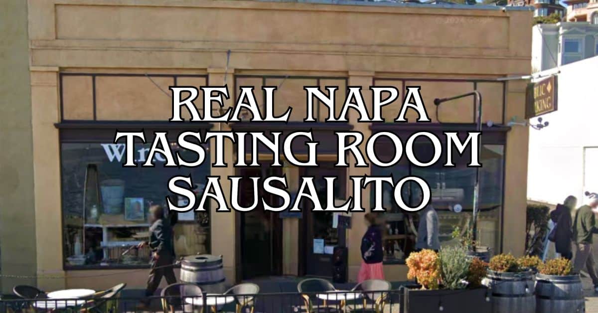 Real Napa Tasting Room Sausalito