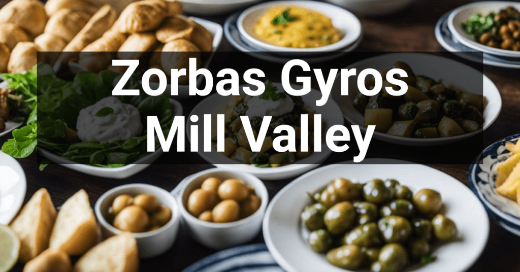 Zorbas Gyros in Mill Valley, California